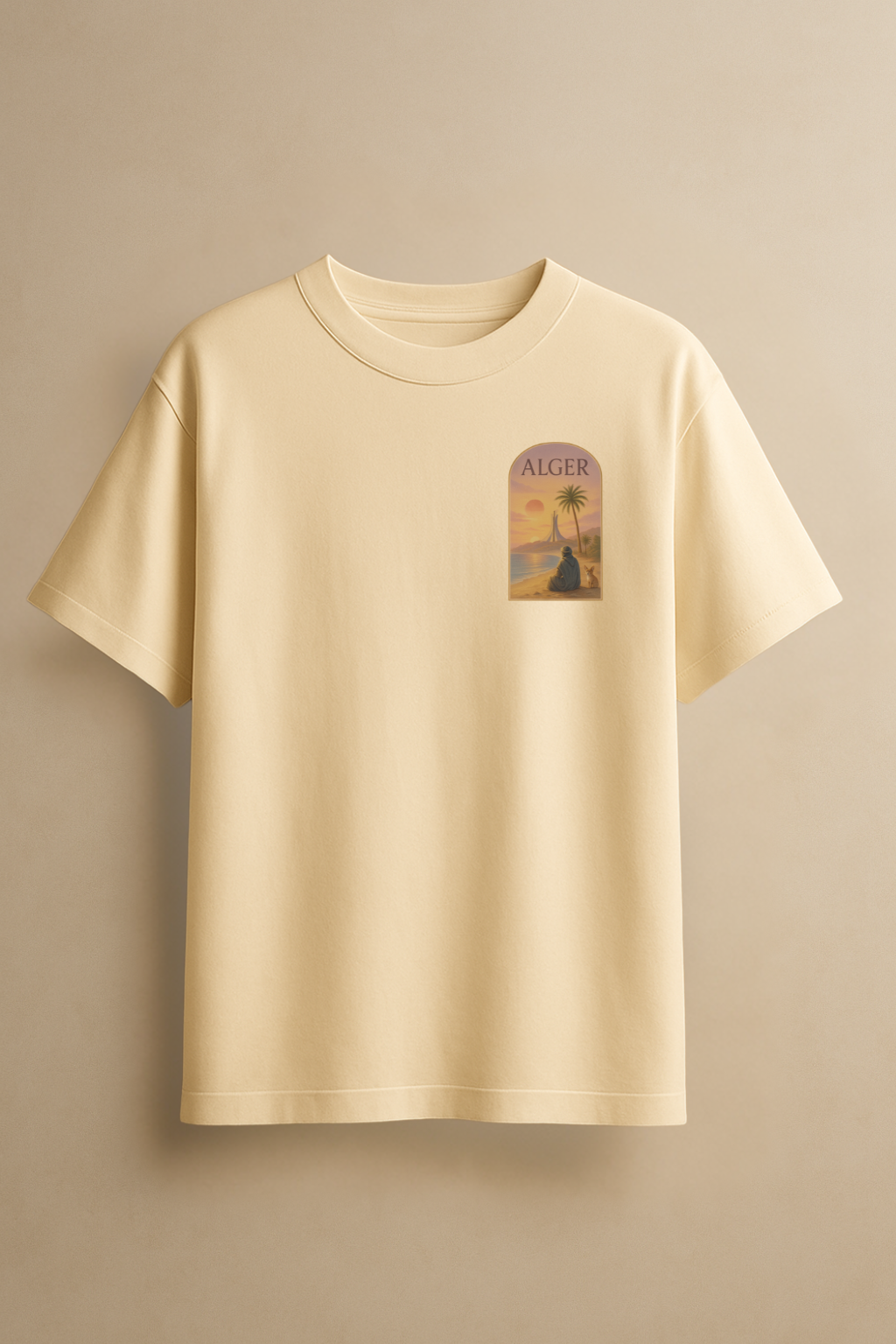 T-shirt Alger l'or d'un soir