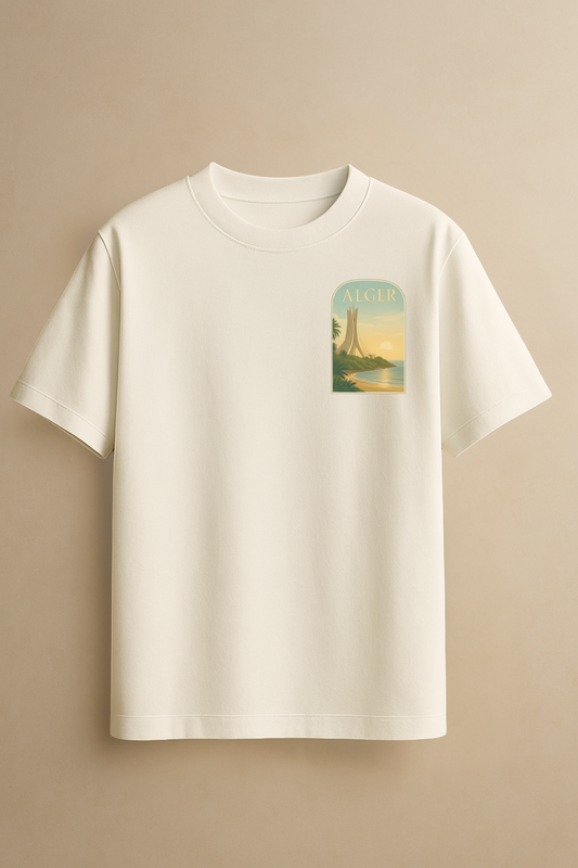 T-shirt Alger l'or d'un matin