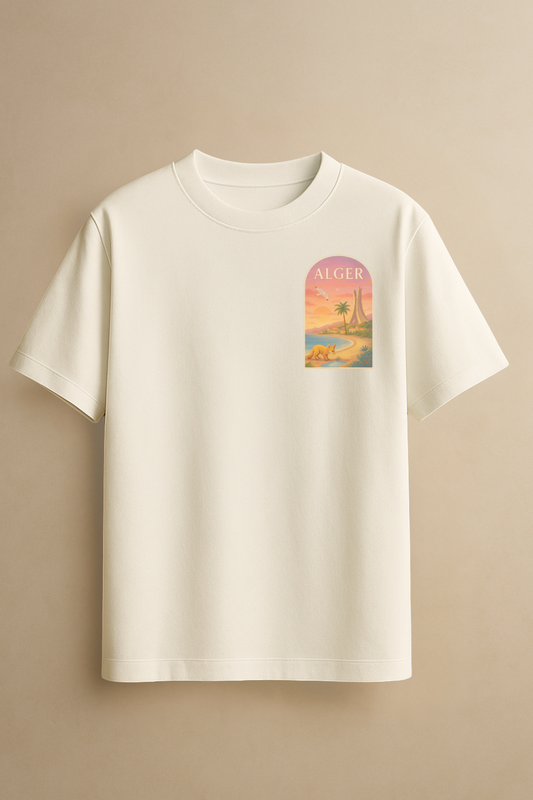 T-shirt Alger l'or d'un soir II
