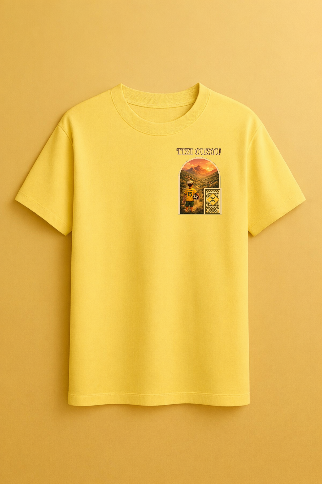 T-shirt Tizi-ouzou la lumière des montagnes