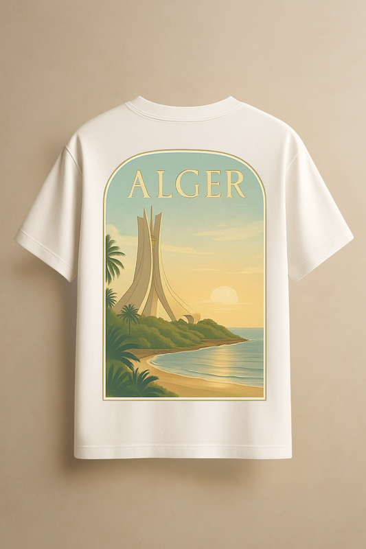 T-shirt Alger l'or d'un matin