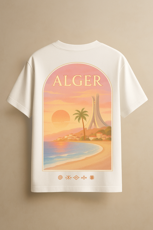 T-shirt Alger l'or d'un soir III