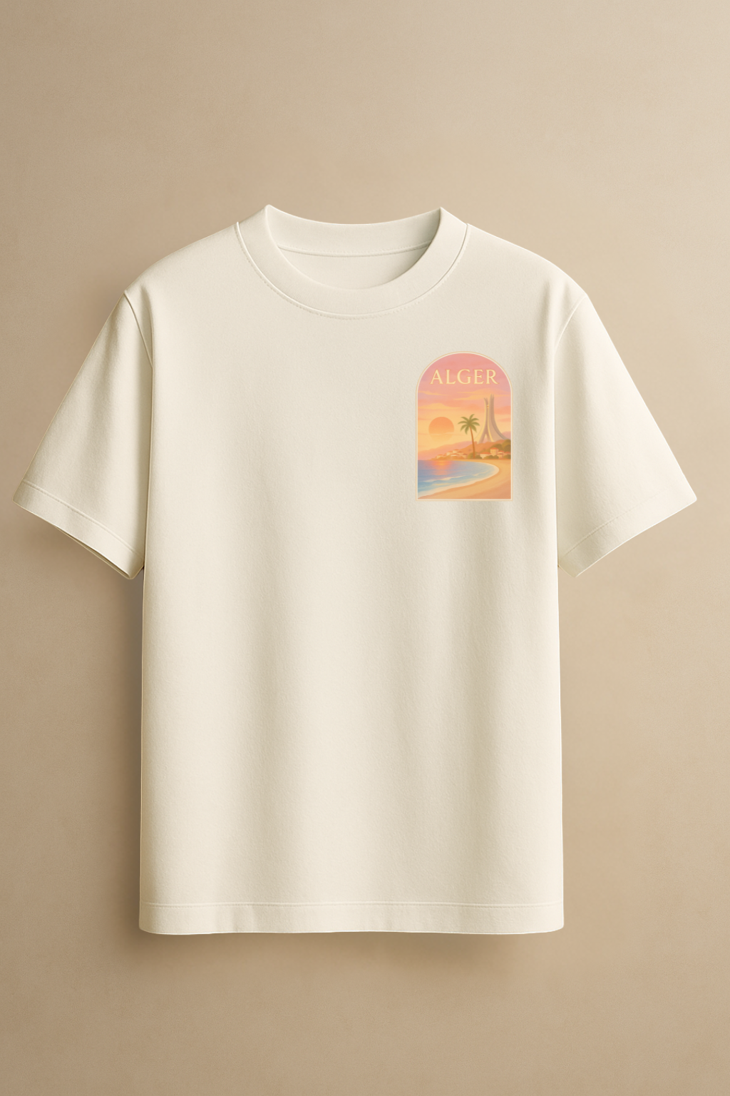 T-shirt Alger l'or d'un soir III