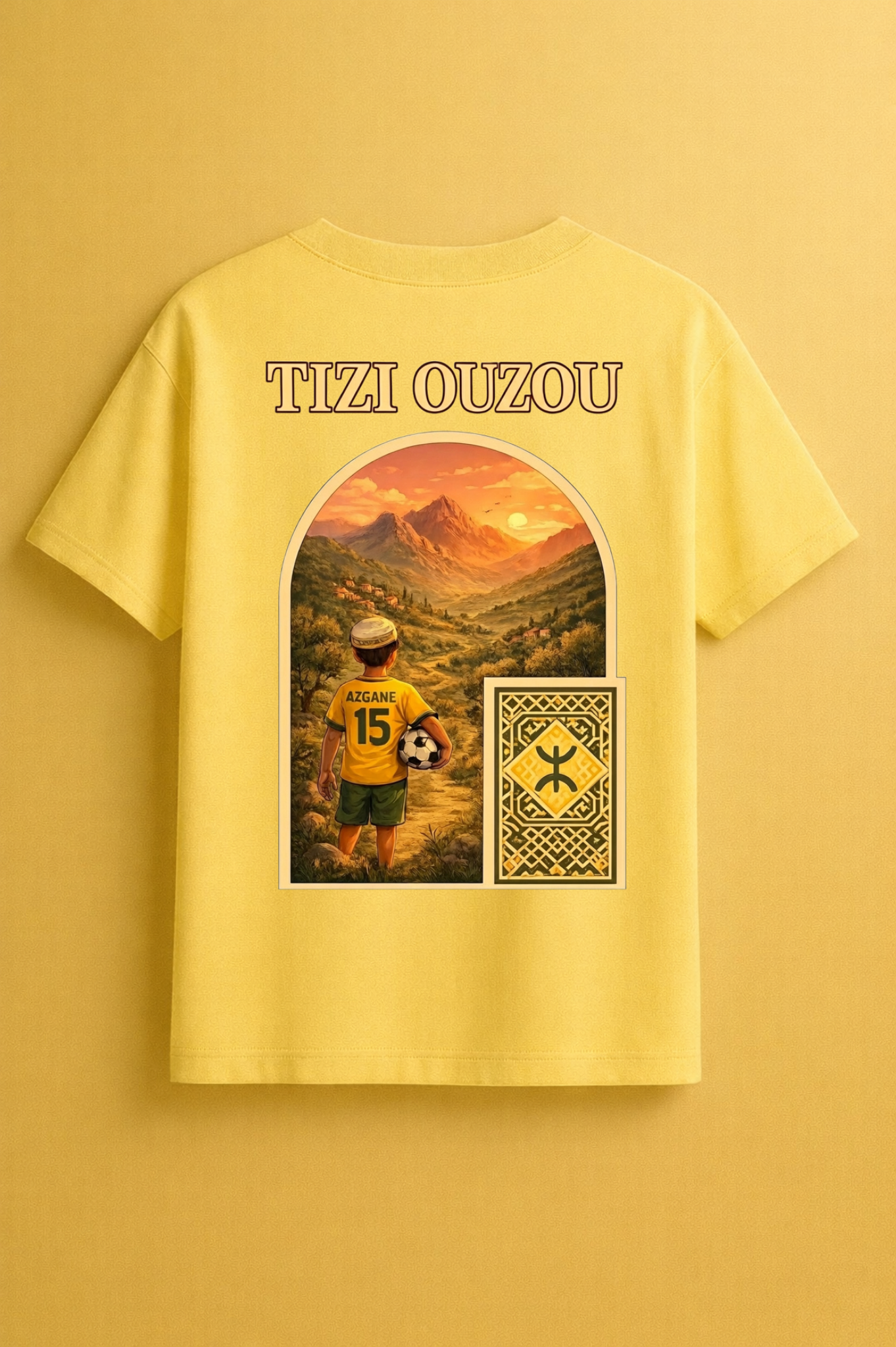 T-shirt Tizi-ouzou la lumière des montagnes